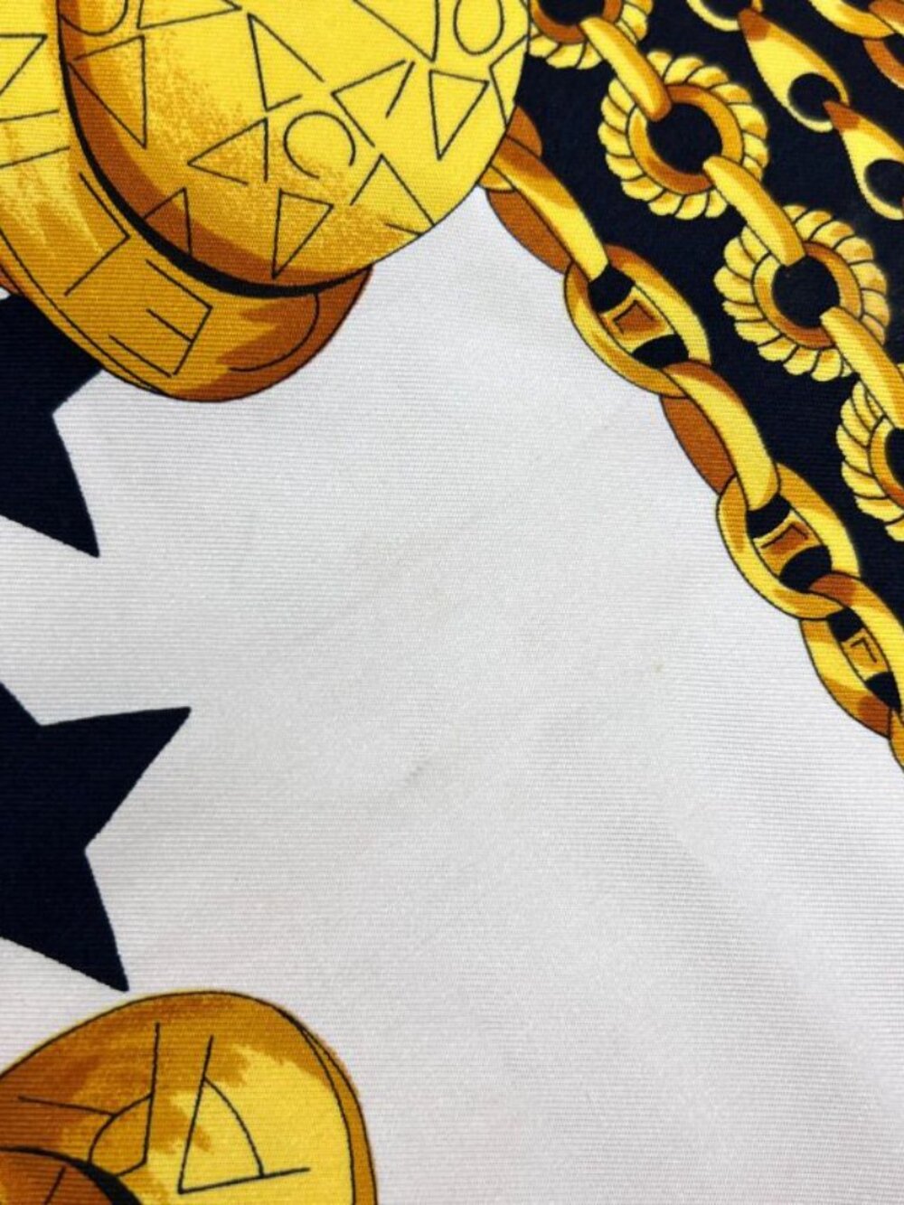 Celine Large Scarf Silk Multicolor Vintage - Picture 12 of 16